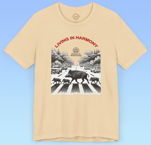 Living in Harmony-  Short Sleeve Tee