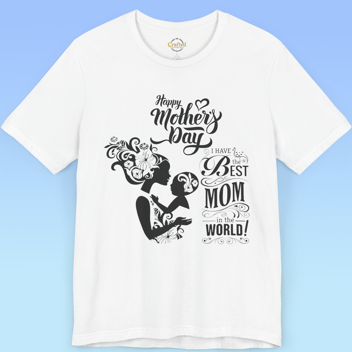 Mother´s day- Best Mom - Women Jersey Short Sleeve T shirt