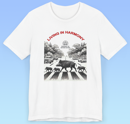 Living in Harmony-  Short Sleeve Tee