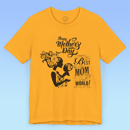 Mother´s day- Best Mom - Women Jersey Short Sleeve T shirt